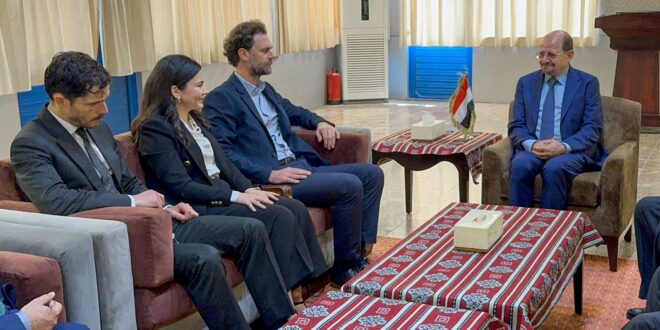 Fm Holds Talks With Regional Director Of The Center For Humanitarian 